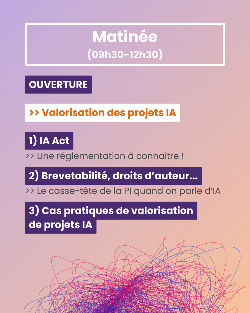Programme de la matinée